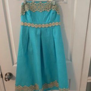 Lilly Pullitzer Strapless Dress